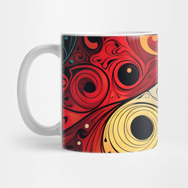 Abstract Swirls and Waves Effect illustration by Russell102